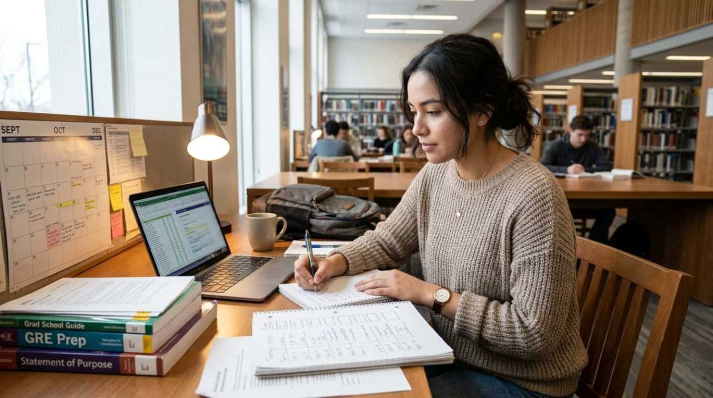 A Timeline Guide to Applying for Grad School
